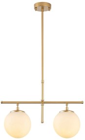 Candeeiro de Teto Roe – Dourado Brilhante – 52 x 15 x 36-76 cm
