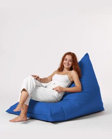 Puff de Jardim Pyramid Big Bed – Azul – 145x90x35 cm | Tribo Home