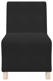 Poltrona 55 cm veludo preto