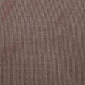 Cortinas de voile com aba 2 pcs castanho