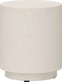 HOMCOM Mesa Lateral com Aparência de Betão 37 cm x 37 cm x 43 cm Pó mineral inorgânico Cinzento | Aosom Portugal
