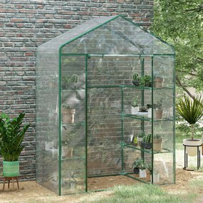 Estufa de Jardim Estufa para Cultivo de Plantas com 8 Prateleiras Cobe