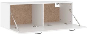 Armário parede 100x36,5x35 cm derivados de madeira branco
