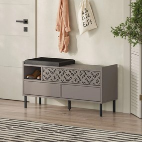 Hall Stand Berlin BC – Nogueira – 120x200x35 cm