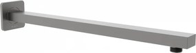 Mexen braço de chuveiro de parede 40 cm grafite - 79112-66