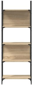 Estante c/ 5 prateleiras derivados de madeira carvalho sonoma