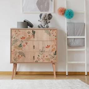 Cómoda City Trio – Multicolor – 80 cm x 89 cm x 40 cm