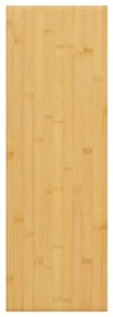 Prateleira de parede 60x20x1,5 cm bambu