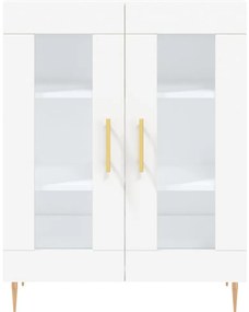 Armário alto 69,5x34x180 cm derivados de madeira branco