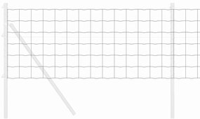 Cerca Euro Cinza 0.6x25 m Aço