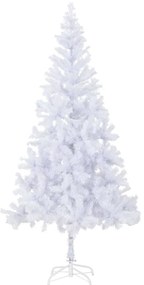 vidaXL Árvore de Natal artificial com suporte de aço 210 cm 910 ramos