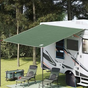 vidaXL Lona Resistente à Água Verde 350 x 240 cm