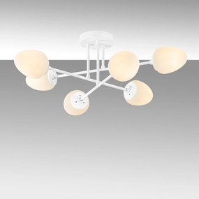Candeeiro de Teto Camflo – Branco – 81 x 81 cm