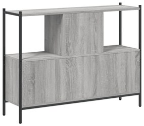 Estante 102x28x77,5 cm derivados de madeira cinzento sonoma