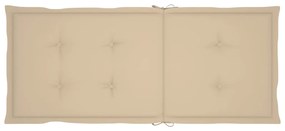 Cadeiras de jardim dobráveis c/ almofadões 6 pcs acácia maciça