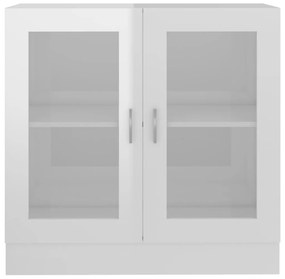 Vitrine Real de 80cm - Branco Brilhante - Design Moderno