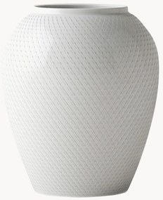 Jarra de porcelana artesanal Rhombe, Alt 25 cm