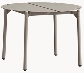 Mesa de centro de jardim redonda em metal Novo
