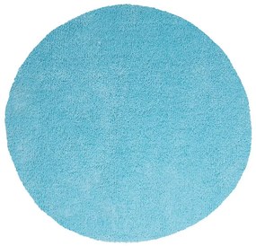 Tapete redondo azul claro ⌀ 140 cm DEMRE Beliani