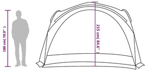 Tenda de festas impermeável branco