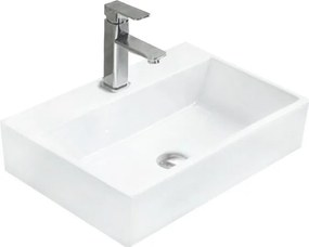 Mexen Paula lavatório sobre bancada 53 x 36 cm, branco - 21935300