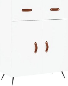 Armário alto 69,5x34x180 cm derivados de madeira branco