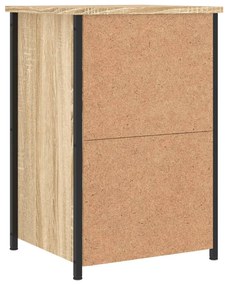 Mesa de cabeceira 40x36x60 cm derivados madeira carvalho sonoma
