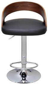 Bancos de bar 2 pcs madeira curvada