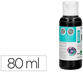 Pintura Acrilica Frasco de 80 Ml Preto