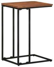 Mesa de apoio 35x45x65 cm madeira de acácia maciça