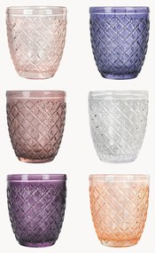 Copos de água Castle, conjunto de 6