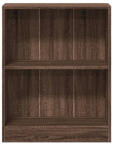 Estante 60x24x76 cm derivados de madeira carvalho castanho