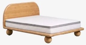 Cama Em Madeira De Manga Bicheno Madeira De Manga & 180 X 200 Cm & 180 X 200 Cm - Janice - Sklum