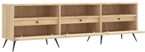 Móvel de TV 150x30x44,5 cm derivados de madeira carvalho sonoma