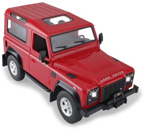 Carro telecomandado Land Rover Defender 1:14 2,4GHz Portas manuais Vermelho