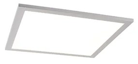 Candeeiro de teto em aço 40 cm com LED e comando remoto - Liv Moderno