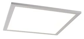 Luminária de teto aço 40 cm LED e controle remoto - LIV Moderno