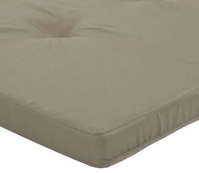 Almofadões cadeira terraço 2pcs tecido oxford cinza-acastanhado