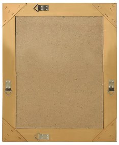 Espelho de parede estilo barroco 50x60 cm dourado