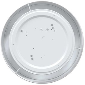 Luzes de Teto Embutidas Brancas Ø 38 cm Tecido E27