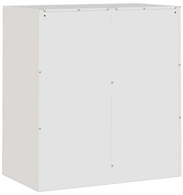 Aparador 67x39x73 cm aço branco