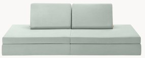 Sofá modular de brincar para crianças em veludo artesanal Mila
