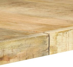Mesa de jantar 180x90x76 cm madeira de mangueira maciça