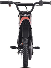 Mota elétrica para crianças ROOKIE 24 V (12"), bateria de lítio, motor sem escovas de 250 W, travão de disco Vermelha