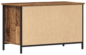 Estante para TV vidaXL Madeira Antiga 80x40x50 cm Madeira engenheirada