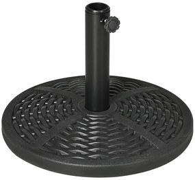 Base de Chapéu de Sol Redonda Suporte para Chapéu de Sol Preenchido de