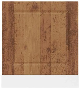 Painel máquina lavar louça Kalmar 60x1,5x67 cm madeira velha