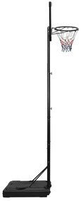 Tabela de basquetebol 280-350 cm policarbonato transparente