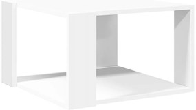 Mesa de centro 51,5x51,5x30 cm derivados de madeira branco