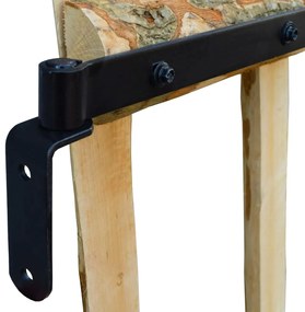Portão para cerca 1 pc 100x120 cm madeira de aveleira